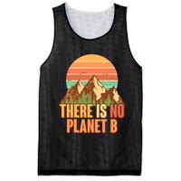 Earth Day There Is No Planet B Mesh Reversible Basketball Jersey Tank