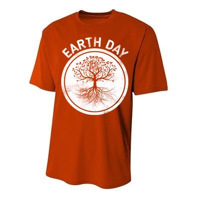 Earth Day Vintage Performance Sprint T-Shirt