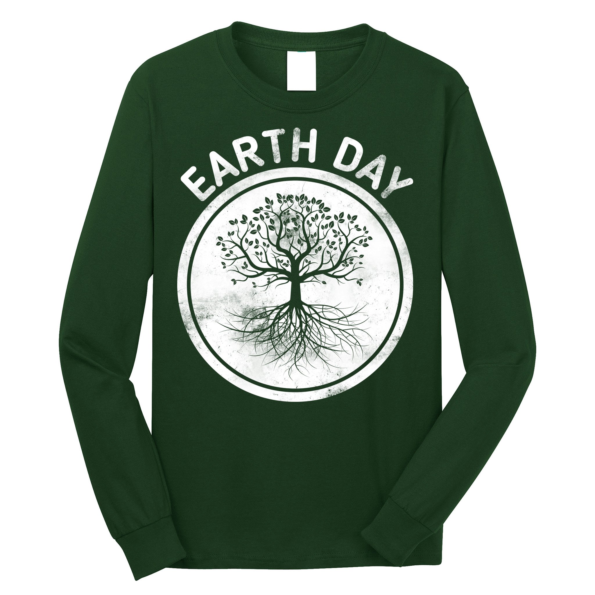 Earth Day Vintage Long Sleeve Shirt