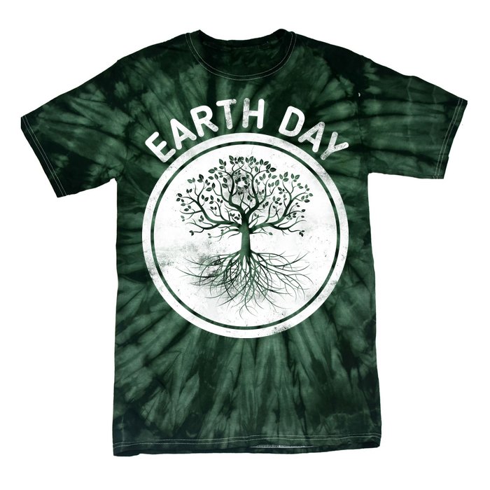 Earth Day Vintage Tie-Dye T-Shirt