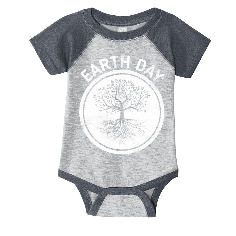 Earth Day Vintage Infant Baby Jersey Bodysuit