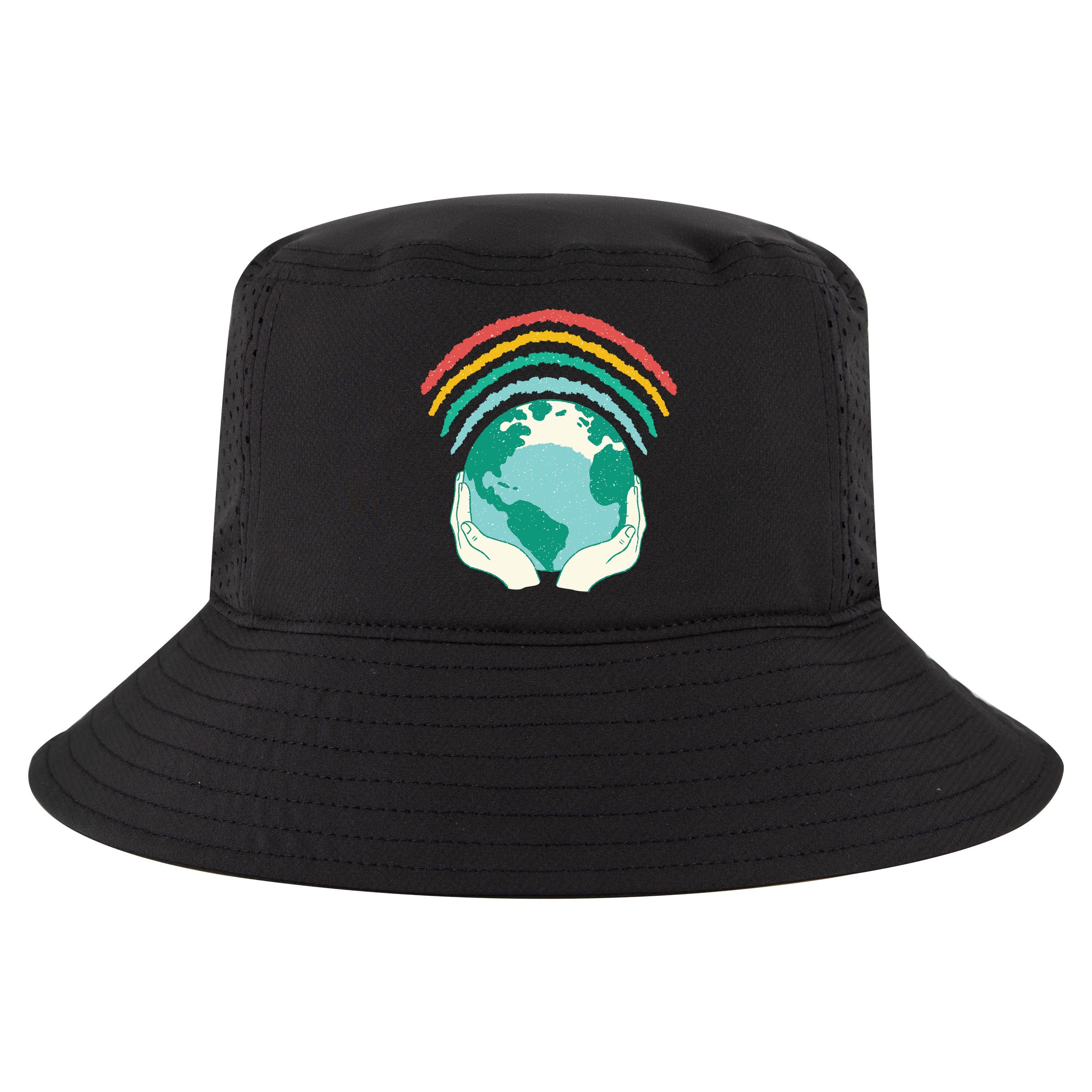 Earth Rainbow Cool Comfort Performance Bucket Hat