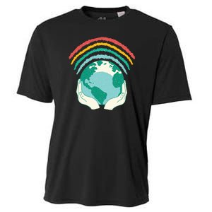 Earth Rainbow Cooling Performance Crew T-Shirt