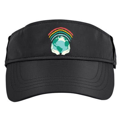 Earth Rainbow Adult Drive Performance Visor