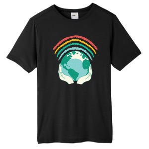 Earth Rainbow Tall Fusion ChromaSoft Performance T-Shirt