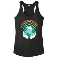 Earth Rainbow Ladies PosiCharge Competitor Racerback Tank