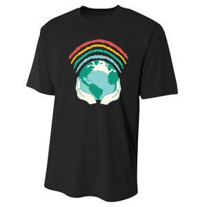 Earth Rainbow Performance Sprint T-Shirt