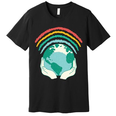 Earth Rainbow Premium T-Shirt