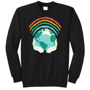 Earth Rainbow Tall Sweatshirt