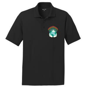 Earth Rainbow PosiCharge RacerMesh Polo