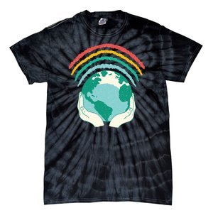 Earth Rainbow Tie-Dye T-Shirt