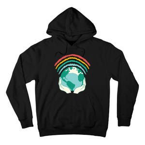 Earth Rainbow Tall Hoodie