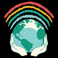 Earth Rainbow Kids Colorblock Raglan Jersey
