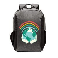 Earth Rainbow Vector Backpack