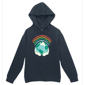 Earth Rainbow Urban Pullover Hoodie