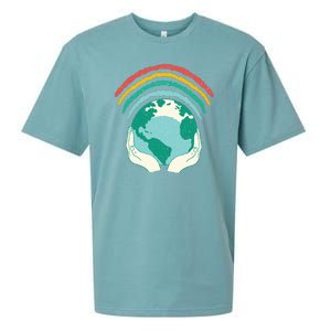 Earth Rainbow Sueded Cloud Jersey T-Shirt