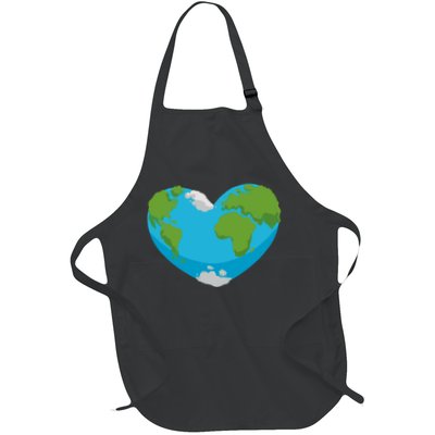 Earth Shaped Heart Apron