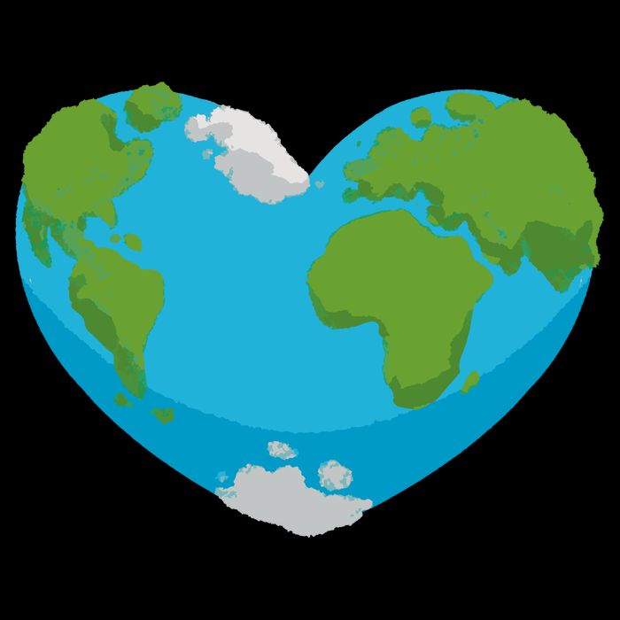 Earth Shaped Heart Impact Tech Backpack