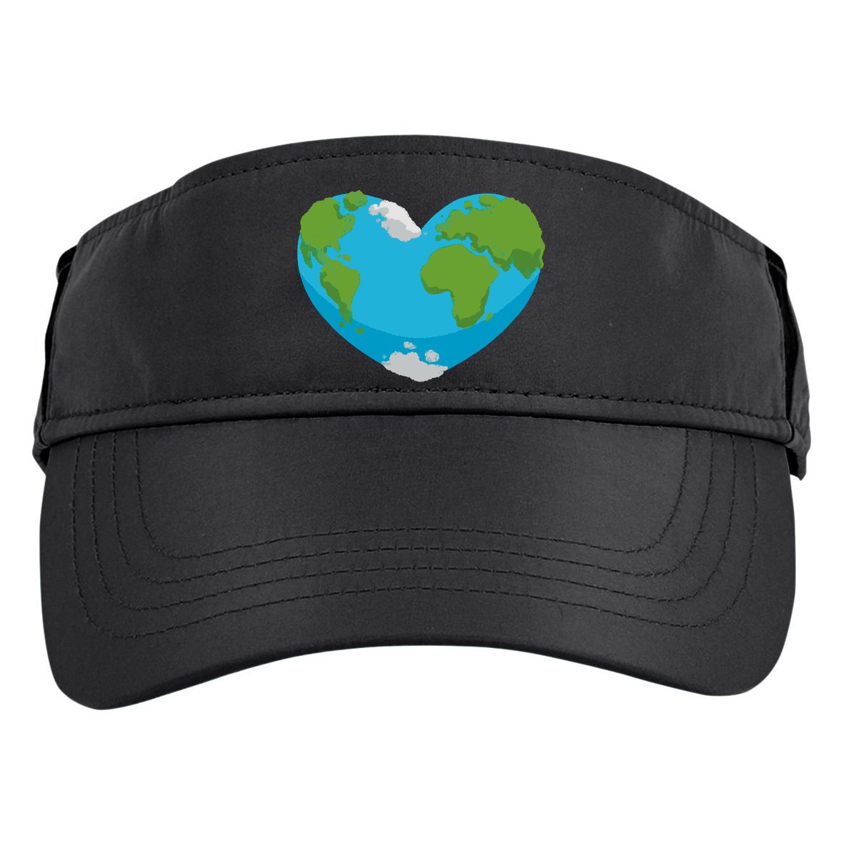 Earth Shaped Heart Adult Drive Performance Visor