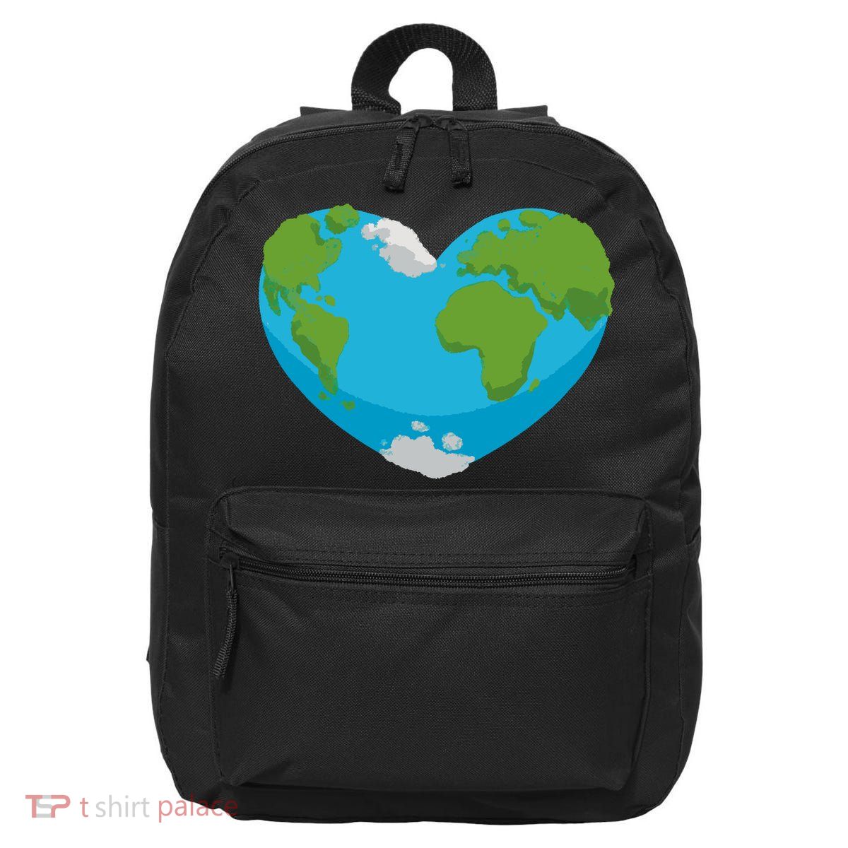 Earth Shaped Heart 16 in Basic Backpack