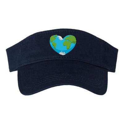 Earth Shaped Heart Valucap Bio-Washed Visor