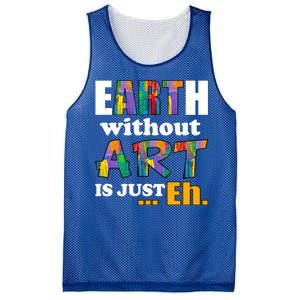 Earth Without Art Is Just Eh Mesh Reversible Basketball Jersey Tank