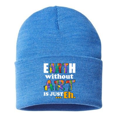 Earth Without Art Is Just Eh Sustainable Knit Beanie