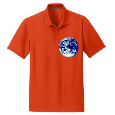 Earth World Dry Zone Grid Polo