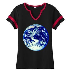 Earth World Ladies Halftime Notch Neck Tee