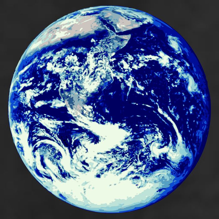 Earth World 11oz C Handle Ceramic Mug