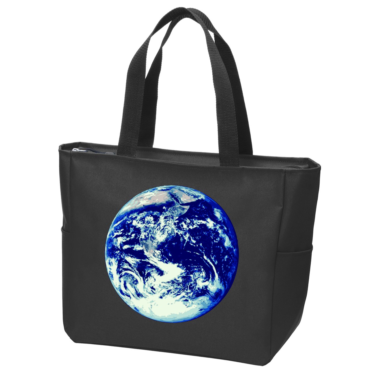 Earth World Zip Tote Bag