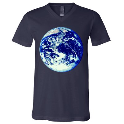 Earth World V-Neck T-Shirt