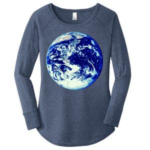 Earth World Women's Perfect Tri Tunic Long Sleeve Shirt