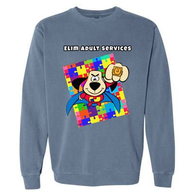 Elim Adult Services Garment-Dyed Sweatshirt