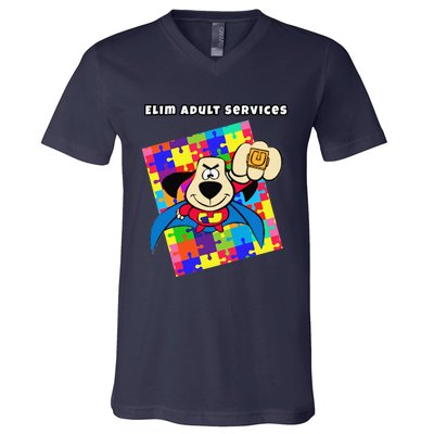 Elim Adult Services V-Neck T-Shirt