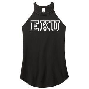 EKU Athletic Sport College University @ Alumni Women's Perfect Tri Rocker Tank