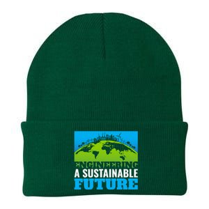 Engineering A Sustainable Future Renewable Energy Earth Day Gift Knit Cap Winter Beanie