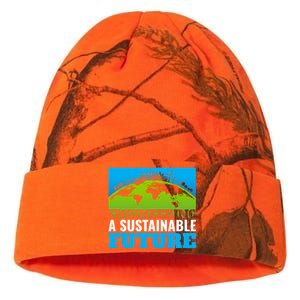 Engineering A Sustainable Future Renewable Energy Earth Day Gift Kati Licensed 12" Camo Beanie