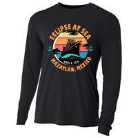 Eclipse At Sea MazatláN Mexico Total Solar Eclipse Cooling Performance Long Sleeve Crew