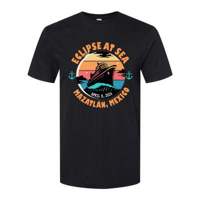 Eclipse At Sea MazatláN Mexico Total Solar Eclipse Softstyle® CVC T-Shirt