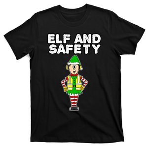 Elf And Safety Work Christmas Party Builder T-Shirt