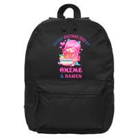 Easily Distracted By Anime & Ramen 16 in Basic Backpack
