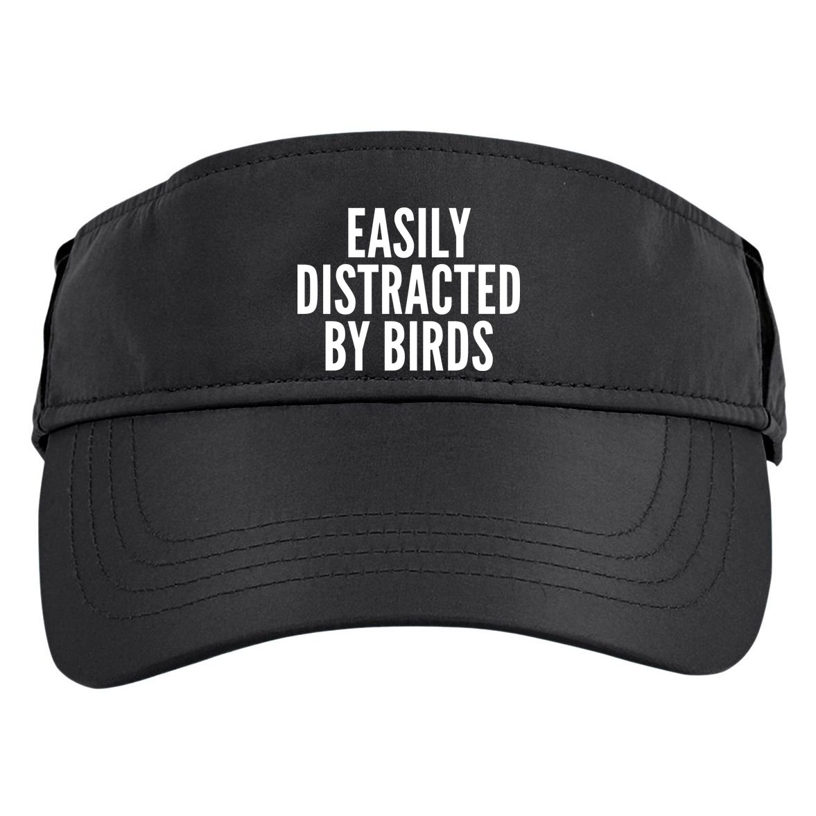 Easily Distracted By Birds Adult Drive Performance Visor