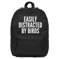 Easily Distracted By Birds 16 in Basic Backpack