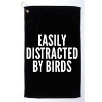 Easily Distracted By Birds Golf Towel