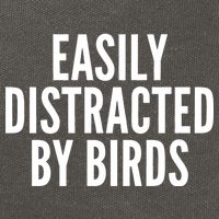 Easily Distracted By Birds Cotton Canvas Backpack