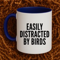 Easily Distracted By Birds Mug
