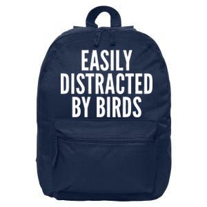 Easily Distracted By Birds 16 in Basic Backpack