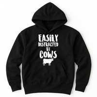 Easily Distracted By Cows Hoodie