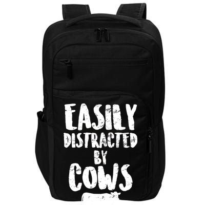 Easily Distracted By Cows Impact Tech Backpack